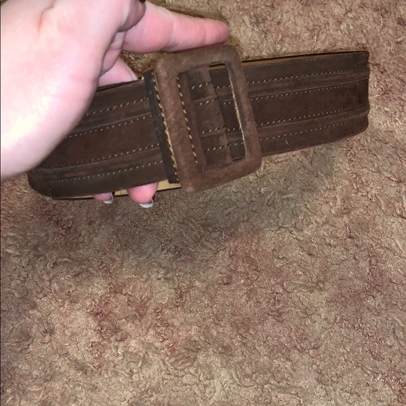 Giorgio Armani Suede Belt main image 6